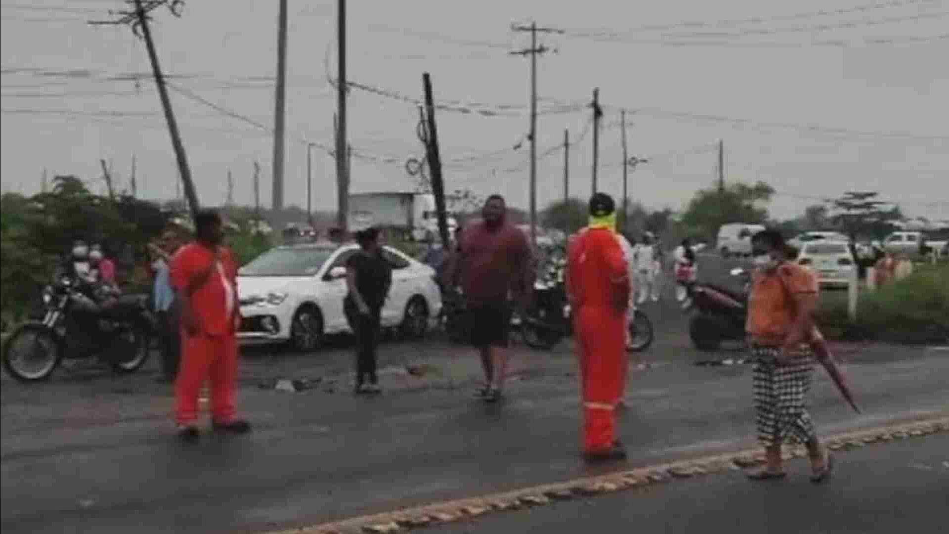 Habitantes se Manifiestan en Evento por Afectaciones en la Salud en Mundo Nuevo Coatzacoalcos